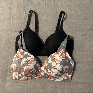 Set of 2 Knix Wingwoman Contour Bras - Size 1